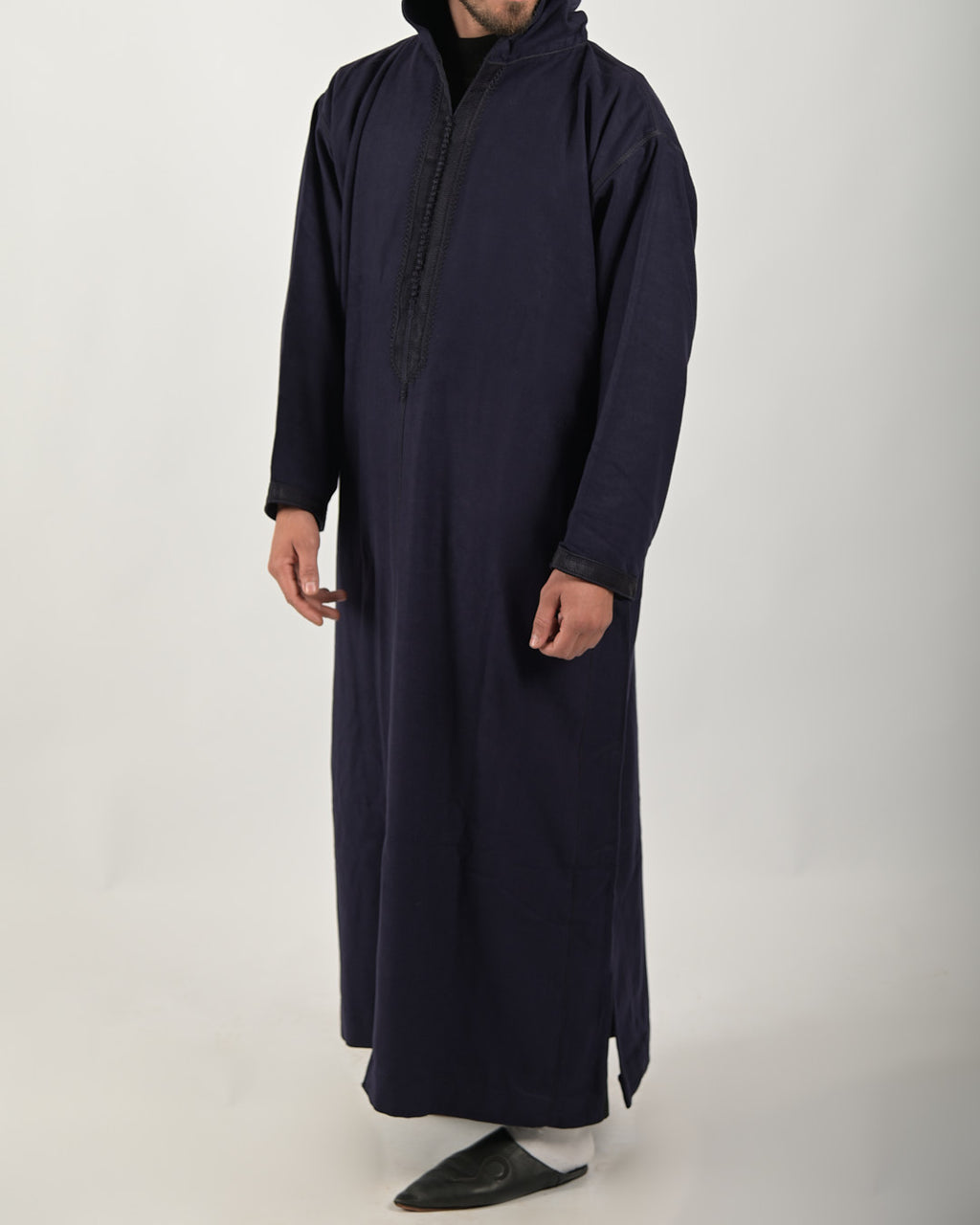 JELLABA HIVER BLEU NUIT