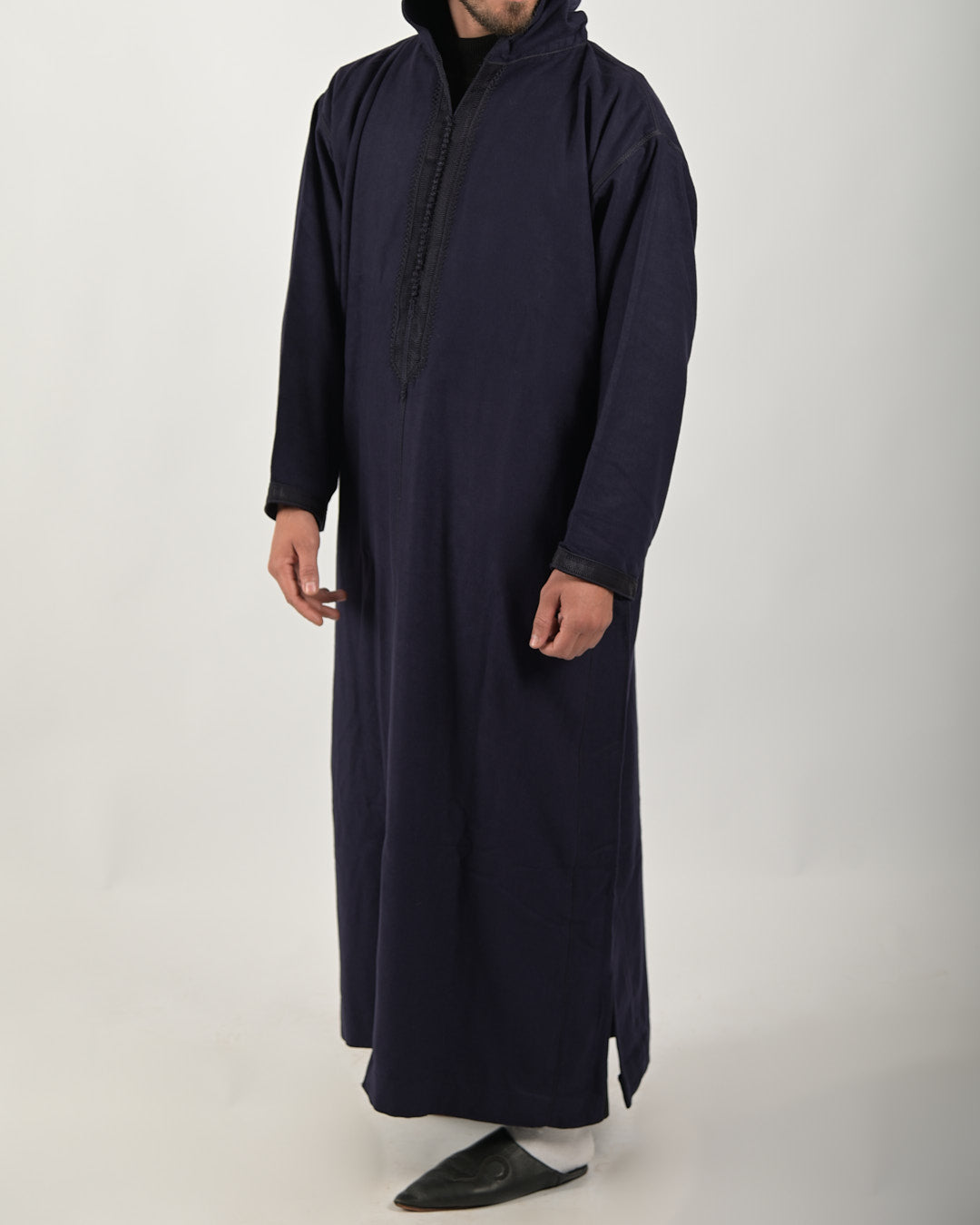 JELLABA HIVER BLEU NUIT