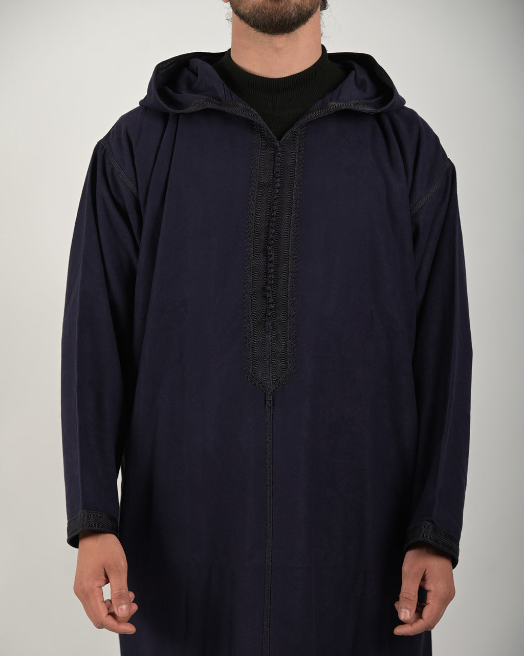 JELLABA HIVER BLEU NUIT