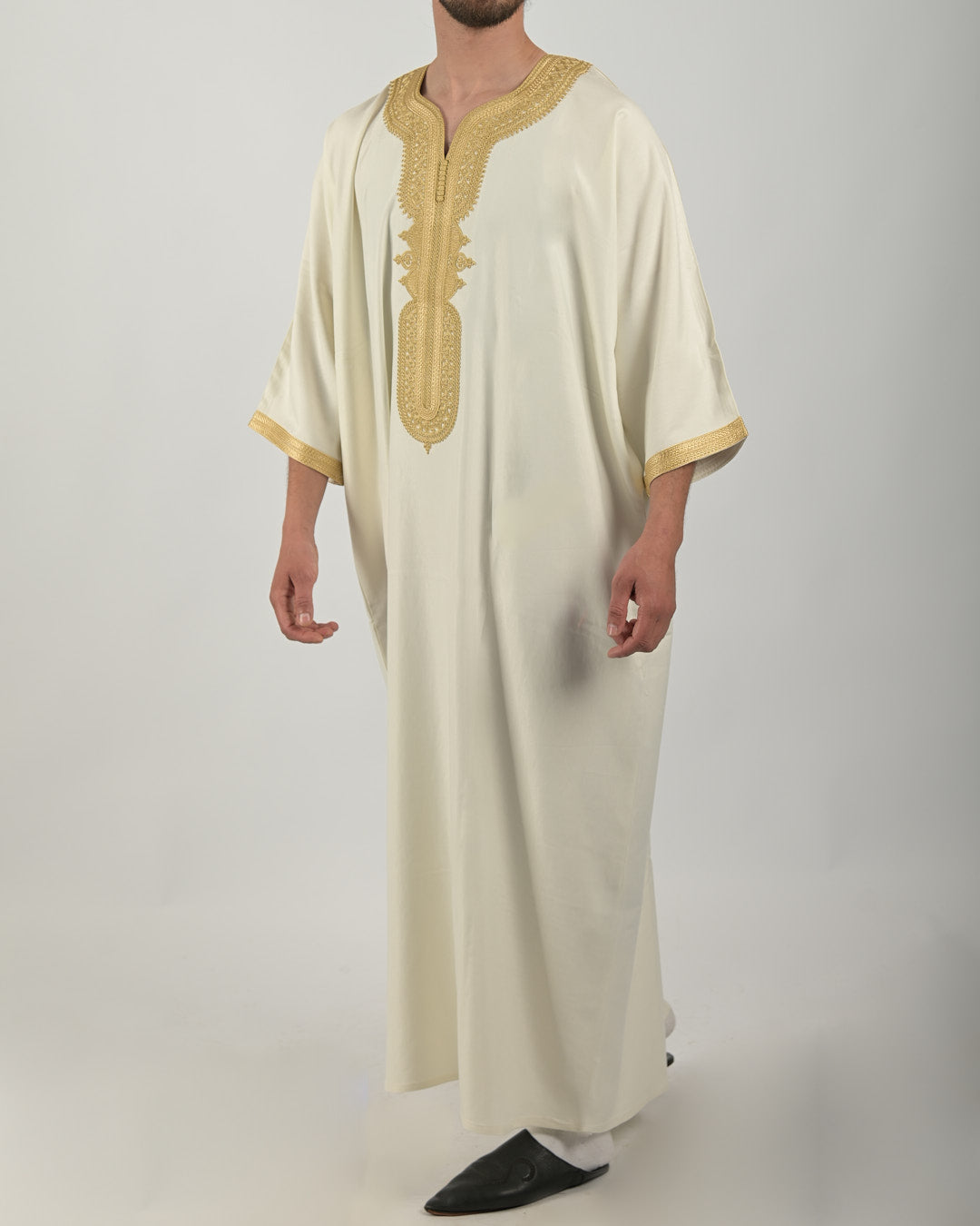 GANDOURA BLANCHE/DORE