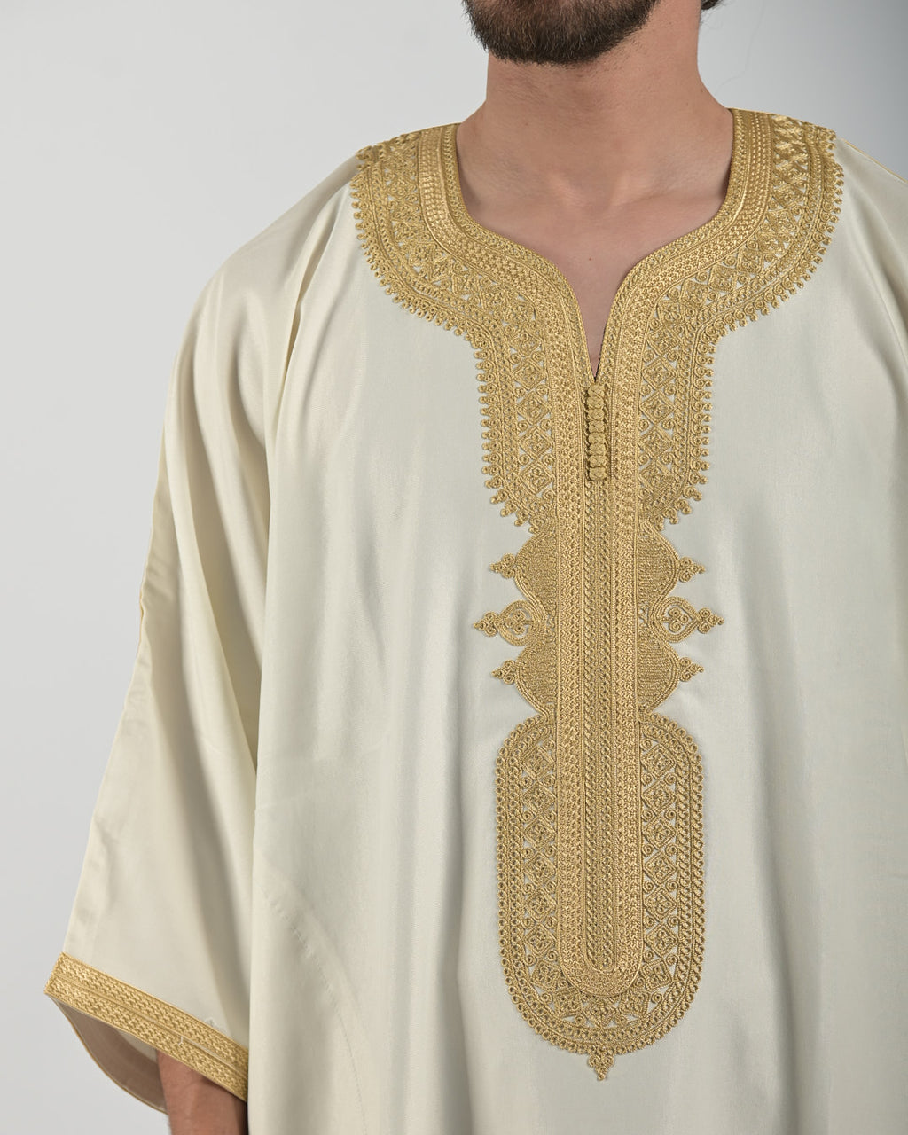 GANDOURA BLANCHE/DORE