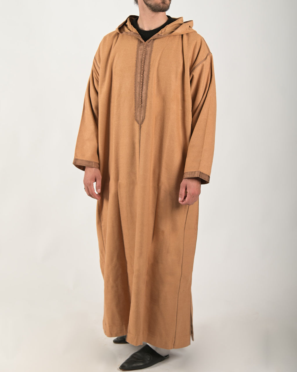 JELLABA HIVER CAMEL