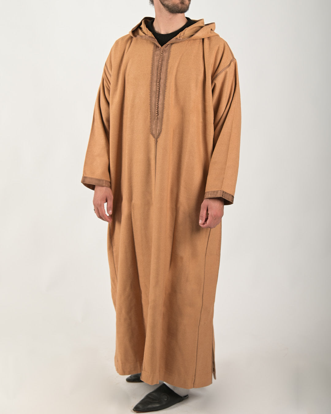 JELLABA HIVER CAMEL